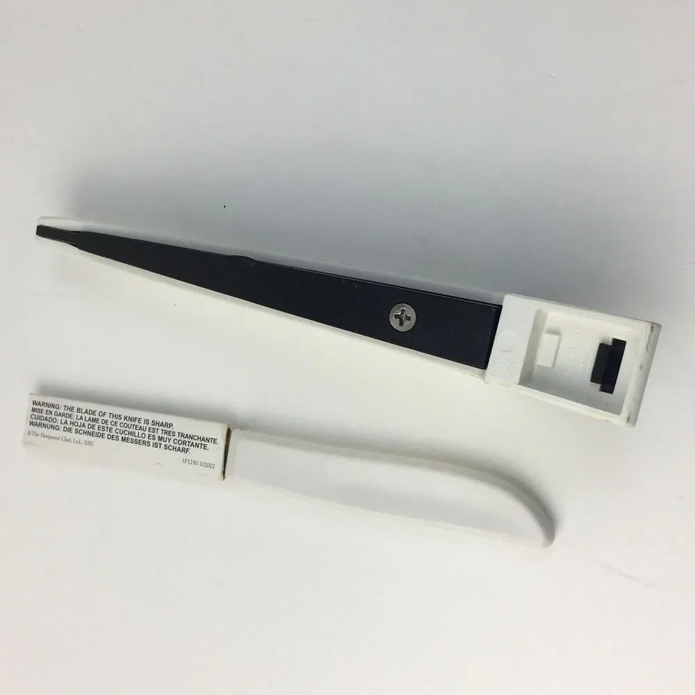Pampered Chef Paring Knife 1250 & Sharpener Case Holder 7.5